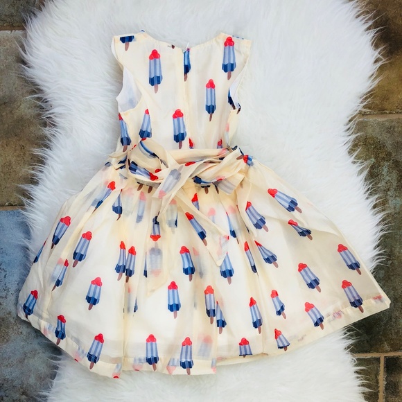 GIRLS POPSICLE SUMMER DRESS SIZE 3 AND 5 - Picture 4 of 4